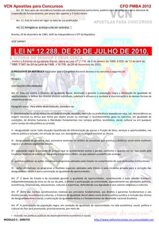  direito para o concurso CFOBA