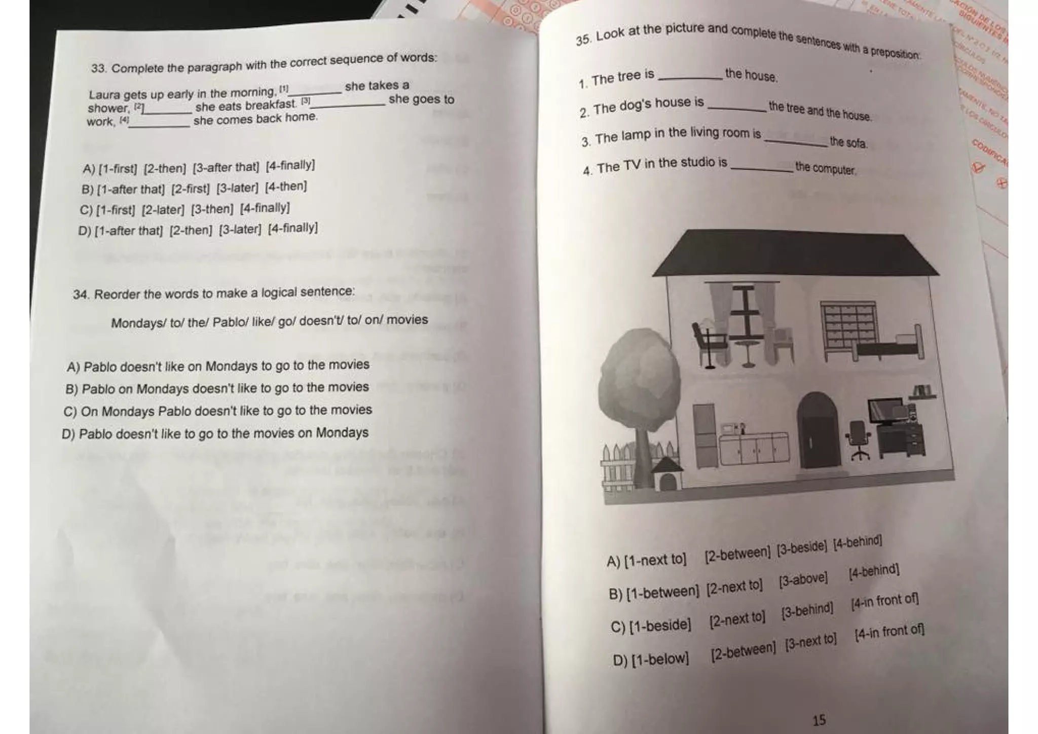Mi Mundo En Otra Lengua Examen Contestado
