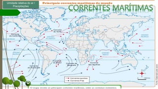 Umidade relativa do ar /
Precipitações
 