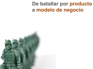 De batallar por producto a modelo de negocioInnovación y gestión de salud