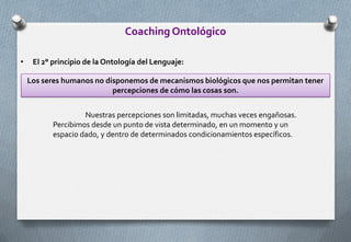 Introducción al Coaching Ontológico
