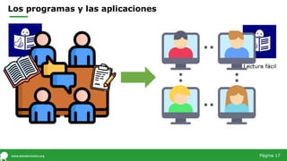 Los programas y las aplicaciones
Página 17
 