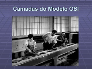 Camadas do Modelo OSICamadas do Modelo OSI
 