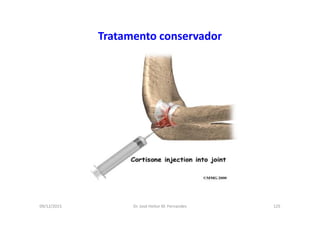 09/12/2015 Dr. José Heitor M. Fernandes 125
Tratamento conservador
 