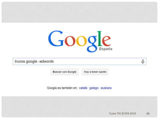 Curso TIC-EVES 2018 68
 