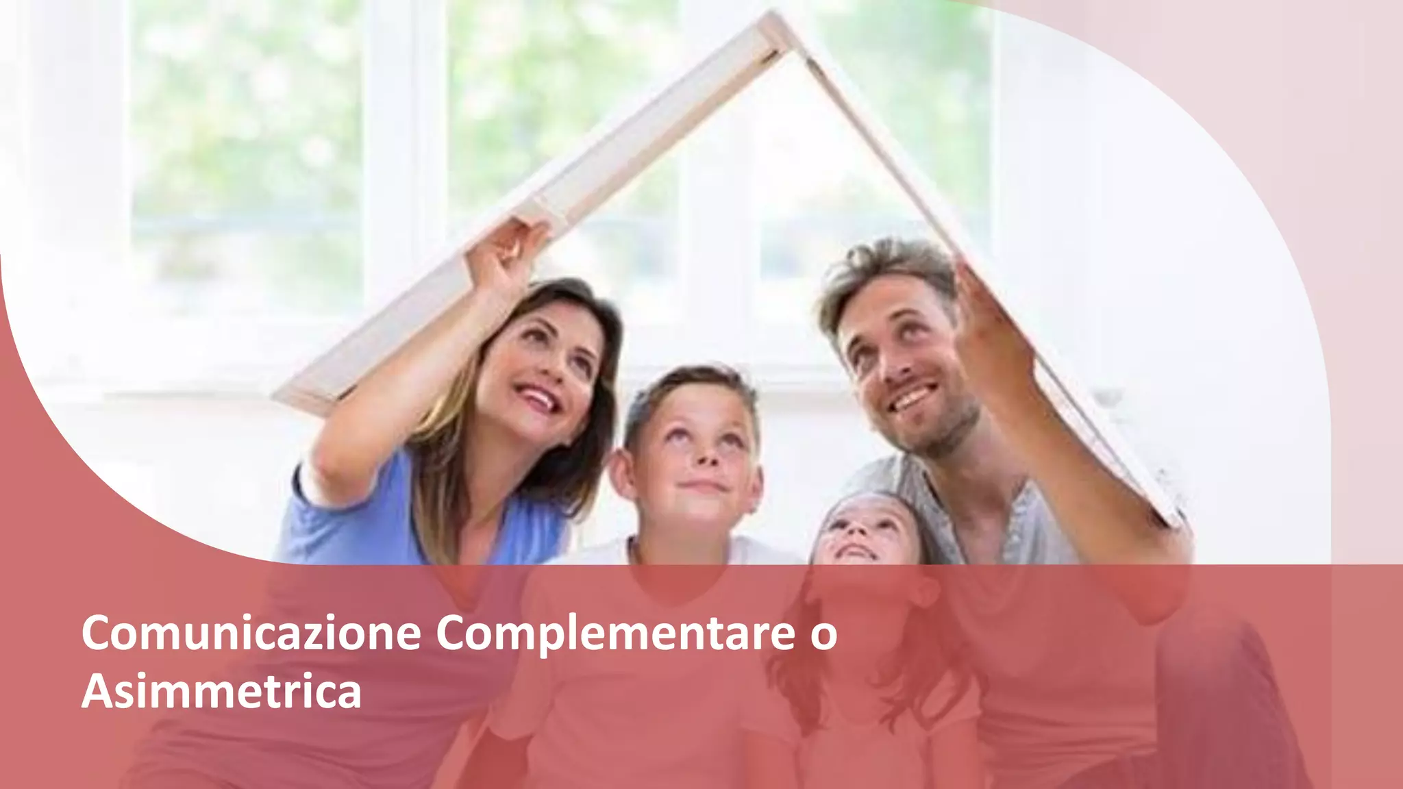Comunicazione Complementare o
Asimmetrica
 