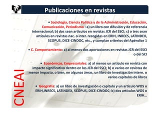 LA AUTORÍA. CNEAI-ANECA
                 Publicaciones en revistas
                      ANECA revistas
        • Publicac...