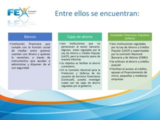 Entre ellos se encuentran:
 