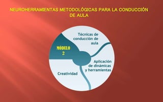 NEUROHERRAMIENTAS METODOLÓGICAS PARA LA CONDUCCIÓN 
DE AULA 
 