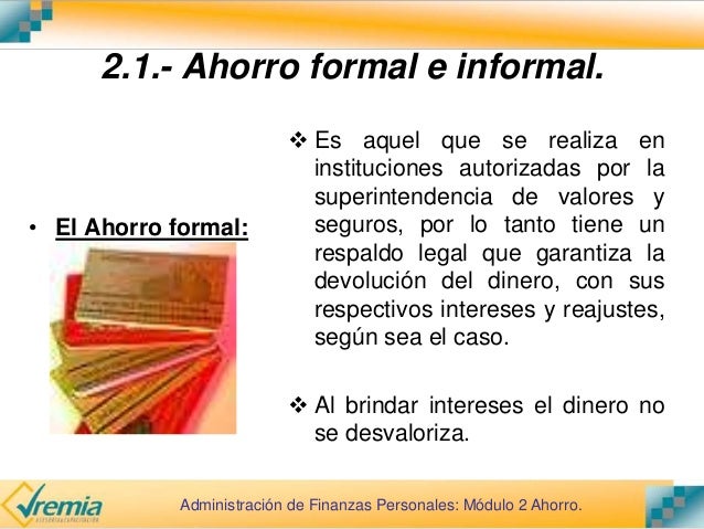 Módulo 2: Ahorro