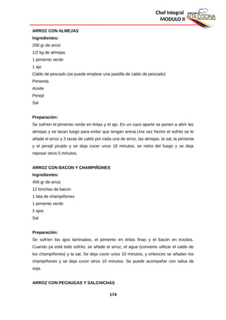 Modulo 2 Curso de Cocina