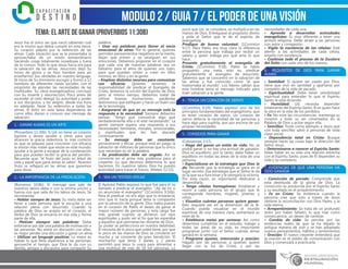 modulo 2 / Guia 7 / EL PODER DE UNA VISIÓN
TEMA: EL ARTE DE GANAR (PROVERBIOS 11:30b)
Jesús fue el único ser que nació sabiendo cuál
era la misión que debía cumplir en esta tierra.
Su corazón palpitó por la redención de las
almas. Cada situación que se le presentaba la
aprovechaba de un modo extraordinario
haciendo cosas totalmente novedosas y fuera
de lo común. Todo lo que Jesús hacía era para
la salvación de las almas. Jesucristo dejó Su
trono de gloria y se hizo hombre para así
enseñarnos Sus verdades en nuestro lenguaje.
Al inicio de Su ministerio escogió y formó a 12
hombres de diferentes clases sociales, con el
propósito de atender las necesidades de las
multitudes. Su obra evangelizadora concluyó
con Su muerte y resurrección. Poco antes de
ascender al cielo delegó Su autoridad y poder
a sus discípulos, y les asignó, desde esa hora
en adelante, llevar Su redención a todas las
almas. El éxito en esta tarea dependería de
como ellos dieran a conocer ese mensaje de
salvación.
1.- GANAR ALMAS ES UN ARTE
(Proverbios 11:30b). Si Ud. no tiene un corazón
egoísta y desea ayudar a otros para que
alcancen la gracia redentora, lo más correcto
es que se prepare para concretar con eficacia
la misión más noble que existe en este mundo:
ayudar a la gente a escapar de la condenación
para que puedan recibir la gracia del perdón.
Recuerde que: “el fruto del justo es árbol de
vida y aquel que gana almas es sabio”. Nuestro
fruto se reflejará en las almas que ganemos
para Jesús.
2.- LA IMPORTANCIA DE LA PREDICACIÓN
(Romanos 10:8b). El mensaje que sale de
nuestros labios debe ir con la misma unción y
fuerza con que salía de los labios de Jesús. Se
recomienda:
• Hablar siempre de Jesús: Su meta debe ser
llevar a cada persona que le escuche a una
relación plena con Jesucristo. Cuando la
palabra de Dios se acepta en el corazón, el
Verbo de Dios se encarna en esa vida y forma
parte de ella.
• Motivar siempre con palabras: Debe
esforzarse por dar una palabra de motivación a
las personas. No entre en discusión con ellas,
es mejor perder una discusión y ganar un alma.
• Utilizar un lenguaje positivo: Lo mejor es
hablar lo que lleve esperanza a las personas;
aproveche el tiempo que Dios le da con su
familia, amigos y discípulos para compartir Su
palabra.
• Usar sus palabras para llenar el vacío
emocional de otros: Por lo general, quienes
permiten pensamientos negativos en la mente,
dejan que entren y se arraiguen en sus
emociones. Debemos proponer en el corazón
que cada una de nuestras palabras sea un
bálsamo para el alma de quienes nos oyen,
para que puedan volver a creer en ellos
mismos, en Dios y en la gente.
• Emplear distintos recursos para comunicar
con eficacia: Quienes tenemos la
responsabilidad de predicar el Evangelio de
Cristo, tenemos la unción del Espíritu de Dios,
pero al mismo tiempo, debemos tratar de
utilizar buenas ilustraciones, parábolas
testimonios que edifiquen y hacer un buen uso
de la tecnología.
• Asegurarse de que en su mensaje está la
respuesta a la necesidad: Siempre debemos
pensar: “Tengo que comunicar algo que
verdaderamente ella o el esté necesitando”. La
gente siempre espera una respuesta a sus
necesidades familiares, morales, emocionales,
y espirituales que les han atacado
continuamente.
• Su mensaje debe ser constante,
perseverante y eficaz: porque está en juego la
salvación de millones de personas que lo único
que necesitan es oír la palabra.
• Su predicación debe ser ungida: Así se
convierte en el arma más poderosa para el
creyente. Lo que decimos determina lo que
hacemos. En nuestros labios Dios ha puesto
autoridad para trazar el futuro. (Mateo 12:33).
3.- SEA UN TESTIGO EFICAZ
El Apóstol Pablo expresó lo que fue para él su
llamado a predicar el evangelio. “¡Ay de mí si
no anunciare el evangelio!” (1Corintios 9:16b).
Para él predicar no era algo que lo envanecía,
sino que lo hacía porque tenía la compasión
por la salvación de la gente. Dios había puesto
en el corazón de Pablo el deseo de ganar el
mayor número de personas, y esta carga fue
más grande cuando se abrieron sus ojos
espirituales y pudo ver el fin que les esperaba
a aquellos que permanecían distante de Dios.
Su poder se perfecciona en nuestra debilidad:
Él necesita de lo poco que usted tiene, por que
lo poco en las manos de Dios se convierte en
mucho y se convierte de gran bendición. El
muchacho que tenía 5 panes y 2 peces
permitió que Jesús lo usara para alimentar a
una multitud de más de 18 mil personas. Lo
poco que Ud. se considera, se multiplica en las
manos de Dios. Entréguese al propósito divino
y pida al Señor que le de el espíritu de
evangelista.
Predique de buena voluntad: (1Corintios
9:17). Para Pablo era muy clara la diferencia
entre la persona que trabaja por recibir un
salario y quien trabaja por que ama lo que
hace.
Presente gratuitamente el evangelio de
Cristo: (1Corintios 9:18). Pablo se había
propuesto una meta, esto es, predicar
gratuitamente el evangelio de Jesucristo.
Sabemos que se concentró en la salvación de
las almas y fue conocido como “el que
trastornaba al mundo”. Los líderes sabían que
este hombre tenía el mensaje indicado para
traer salvación a la gente.
4.- TENGA UN CORAZÓN DE SIERVO
(1Corintios 9:19). Pablo expresó uno de los
principios fundamentales del evangelismo, que
es tener corazón de siervo. Un corazón de
siervo detecta la necesidad de las personas y
hace algo para suplirla, aun por encima de sus
propias necesidades.
5.- CONSEJOS PARA GANAR
(Colosenses 3:17).
• Haga del ganar un estilo de vida: No se
podrá ganar si no hay una actitud de ganador.
Dios es equilibrio, por lo tanto, debe haber un
equilibrio en todas las áreas de la vida de una
persona.
• Especialícese en la estrategia que Dios le
da: Recuerde que la estrategia se gana en el
lugar secreto. Esa estrategia que el Señor le da
es la que va a funcionar y le otorgará la victoria.
Por esta razón, es importante dedicarse a
desarrollarla.
• Tenga células homogéneas: Establecer y
reunir a cada persona en el grupo que le
corresponde hombres, mujeres, jóvenes y
niños.
• Visualice cuántas personas quiere ganar:
Esto requiere ver en la dimensión de la fe.
Cuando pueda visualizar en el mundo
espiritual de una manera clara, aumentará su
nivel de fe.
• Establezca metas por semana: Así como
determina cumplirlas en el estudio, trabajo y
todas las áreas de su vida, es importante
programar junto con el Señor cuántas almas
ganará en la semana.
• Programe ayunos, intercesión y oración:
Hágalo por las personas a quienes quiere
llegar con la luz de Cristo, y por las
necesidades de cada una.
• Aprenda a desarrollar actividades
evangelistas: Es muy diferente a tener una
actitud religiosa. Debe atraer a las personas
con amor y compasión.
• Vigile la excelencia de las células: Esté
atento a las actividades de cada célula,
enseñe con excelencia.
• Continúe todo el proceso de la Escalera
del Éxito con cada uno de los nuevos.
6.- REQUISITOS DE DIOS PARA GANAR
ALMAS
• Santidad: Si quiere ser usado por Dios,
tiene que vivir en santidad y apartarse por
completo de la vida de pecado.
• Espiritualidad: Debe tener sensibilidad
espiritual para entender lo que el Espíritu
Santo le está diciendo.
• Humildad: Ud. necesita depender
totalmente del Espíritu Santo. Él es quien hace
la obra en la vida de los perdidos.
• Fe: No mire las circunstancias, mantenga su
corazón y todo su ser cimentados en la
Palabra de Dios y actúe según ella.
• Sencillez: Tome como ejemplo a Jesús que
con toda sencillez salvó a personas de toda
clase social.
• Dependencia total en Cristo: Busque
siempre hacer las cosas bajo la dirección del
Señor Jesús.
• Determinarse a conocer al Espíritu Santo:
Debe haber en su vida una relación estrecha
con el Espíritu Santo, pues de Él dependen su
vida y su ministerio.
7.-EVIDENCIAS DE QUE UNA PERSONA HA
SIDO GANADA
• Convicción de pecado: Comprende que
está destituida de la gloria de Dios. La
convicción es producida por el Espíritu Santo
y su resultado es el arrepentimiento.
• Fe en Cristo: Se evidencia cuando la
persona cree que solo a través de Jesús
obtiene la reconciliación con Dios Padre, y la
vida eterna.
• Arrepentimiento: Se trata de un profundo
dolor por haber fallado, lo que trae como
consecuencia un deseo de cambiar.
• Cambio de vida: Se percibe por las
evidencias reales de que se ha dejado la
antigua manera de vivir y se han adoptado
nuevos pensamientos, hábitos y sentimientos.
• Oración: El nuevo creyente entenderá que
la oración es el medio de comunicación con
Dios y comenzará a practicarla.
 