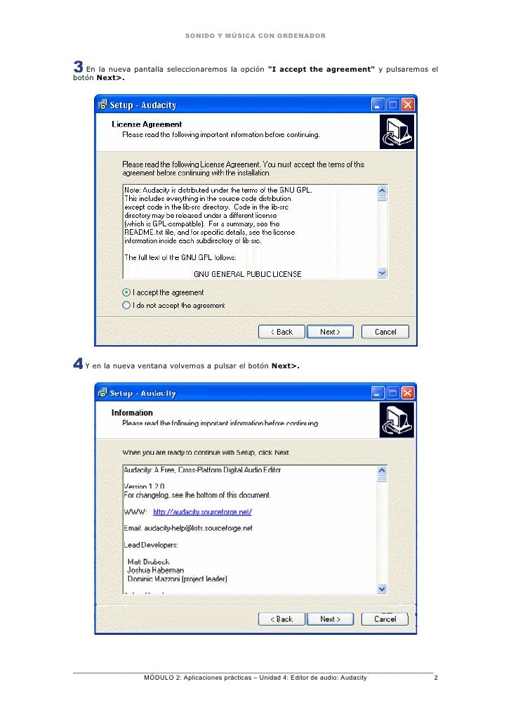 Modulo 2. Sonido Y Musica Por Ordenador. 05 Editor De 