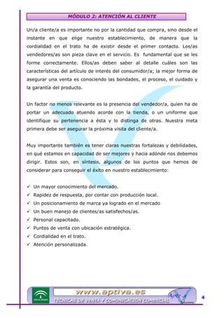 Modulo 2 tecnicas de venta | PDF