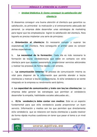Modulo 2 tecnicas de venta | PDF