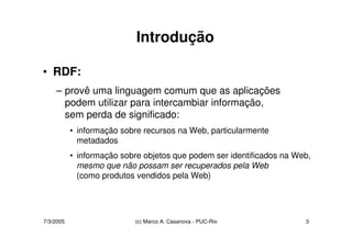 Ontologias - RDF