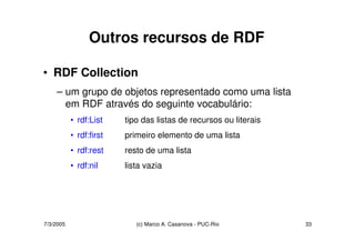 Ontologias - RDF