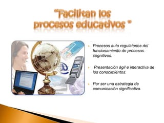 “Medios que favorecen La Educación”La computadora.El acceso a internet.Las herramientas multimedia.Las plataformas educativas.Recursos digitales.