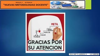 Modulo 3 actividad 3 nuevas metodologias