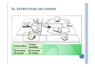 9.- ESTRUCTURA DE COSTOS
 