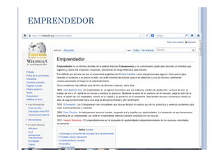 EMPRENDEDOR
 