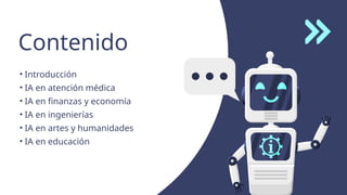 Aplicaciones Actuales de la Inteligencia Artificial en Diversos ...