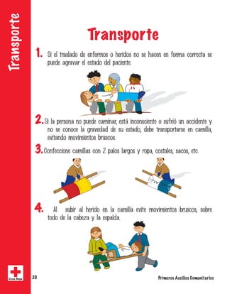 Primeros Auxilios Comunitarios20Cruz Roja
Transporte
Transporte
1. ����������������������������������������������������������������������
�������������������������������������
2.��������������������������������������������������������������������������
����������������������������������������������������������������������
�����������������������������
3.���������������������������������������������������������������������
4. ��� ���������������������������������������������������������������
�������������������������������
 