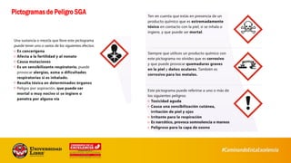 Pictogramas de Peligro SGA
 