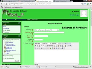 Llenamos el Formulario
 