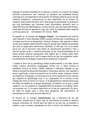 CONTEXTO DE LA EXPERIENCIA II