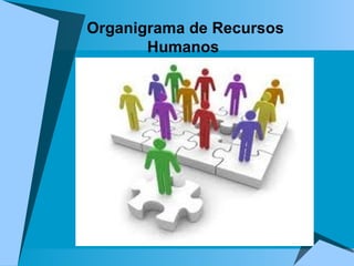 Organigrama de Recursos Humanos  