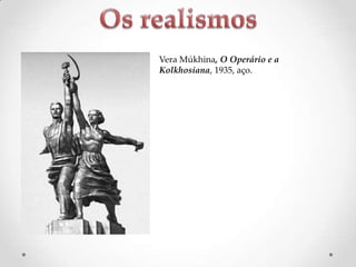 Vera Múkhina, O Operário e a
Kolkhosiana, 1935, aço.

 