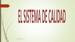 Ing. Carlos Parra Carrillo
Ingeniero Industrial
 