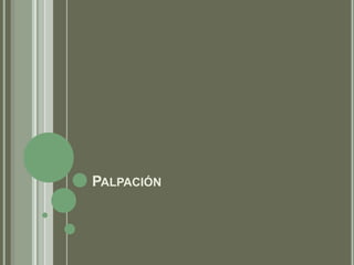 Palpación