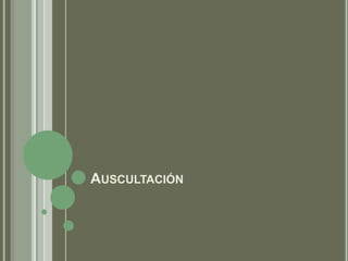 Auscultación