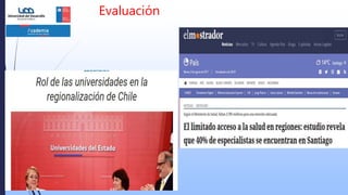 Evaluación
 