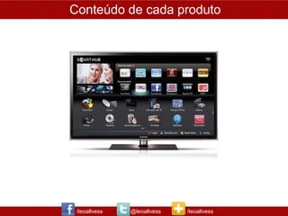 Conteúdo de cada produto




 /leoallvess   @leoallvess   /leoallvess
 