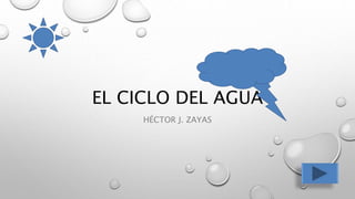 EL CICLO DEL AGUA
HÉCTOR J. ZAYAS
 