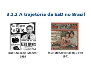 Instituto Rádio-Monitor
1939
Instituto Universal Brasileiro
1941
 