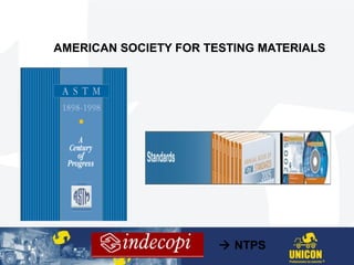 AMERICAN SOCIETY FOR TESTING MATERIALS
 NTPS
 