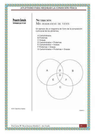 ATLETISMO PARA MEJORAR LA CONDICIÓN FÍSICA
29
 