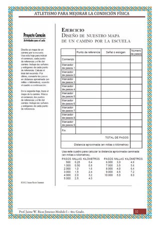 ATLETISMO PARA MEJORAR LA CONDICIÓN FÍSICA
32
 