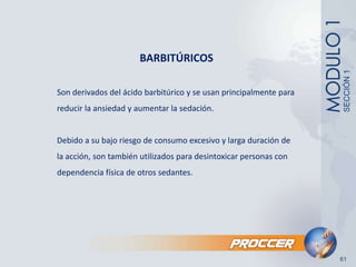 FACTORES QUE IMPACTAN EN EL USO CONTINUOPsicológico •	El individuo no puede creer que es posible parar el uso•	Beneficios de corto plazo vrs. Problemas de largo plazo•	No hay ejemplos de sobriedad•	La mayoría de actividades y personas están relacionadas con el 	uso de drogas y/o alcohol•	Temor al síndrome de abstinencia•	Las personas, lugares y cosasSECCIÓN 153