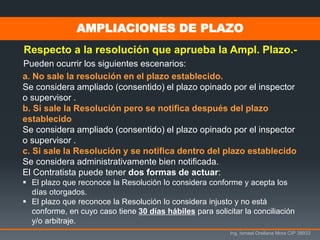 Modulo II adicionales deductivos y ampliación de plazo | PDF