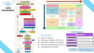Info-enfermería
Antropometría:
 