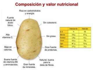 Composición y valor nutricional
 