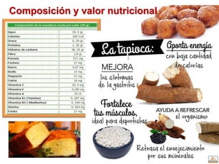 Composición y valor nutricional
 