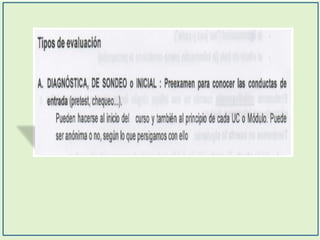 Modulo III. evaluación
