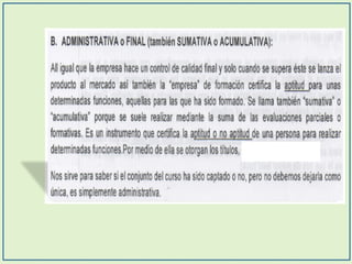 Modulo III. evaluación