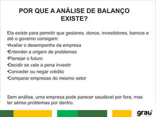 MODULO III - ANALISE DE BALANCO.pptx 1111 | PPTX